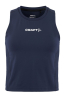 Craft Rush 2.0 Crop Singlet W Navu