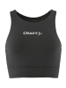 Craft Rush 2.0 Crop Top W Black