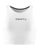 Craft Rush 2.0 Crop Top W Valkoinen