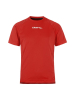 Craft Rush 2.0 Ss Tee Jr Kirkkaanpunainen