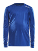 Craft Rush Ls Tee Jr Club Cobolt