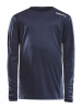Craft Rush Ls Tee Jr Navu