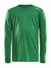 Craft Rush Ls Tee Jr Vihreä