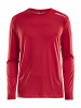 Craft Rush Ls Tee M Kirkkaanpunainen