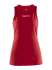 Craft Rush Slim Singlet W Kirkkaanpunainen