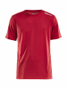 Craft Rush Ss Tee M Kirkkaanpunainen