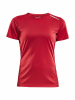 Craft Rush Ss Tee W Kirkkaanpunainen