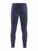 Craft Rush Zip Tights  Jr Navy