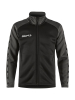 Craft Squad 2.0 Full Zip Jr Musta/graniitti