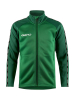 Craft Squad 2.0 Full Zip Jr Vihreä