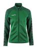 Craft Squad 2.0 Full Zip W Vihreä