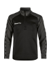 Craft Squad 2.0 Half Zip Jr Musta/graniitti