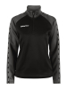 Craft Squad 2.0 Half Zip W Musta/graniitti
