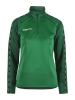 Craft Squad 2.0 Half Zip W Vihreä
