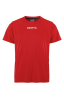 Craft Squad Go Function Tee Jr Kirkkaanpunainen