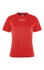 Craft Squad Go Function Tee W Kirkkaanpunainen