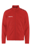 Craft Squad Go Fz Jacket Jr Kirkkaanpunainen
