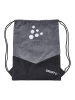 Craft Squad Go Gym Bag Onesize Meleerattu Tummanharmaa/musta