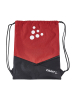 Craft Squad Go Gym Bag Onesize Musta/kirkkaanpunainen