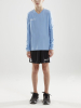 Craft Squad Go Jersey Solid Ls Jr Taivaan Sininen