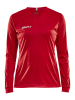 Craft Squad Go Jersey Solid Ls W Kirkkaanpunainen
