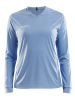Craft Squad Go Jersey Solid Ls W Sininen