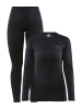 Craft Thermal Baselayer Set W Black