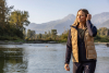 Cutter & Buck Baker Vest Ladies Khakin Vihreä