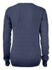 Cutter & Buck Blakely Knitted Sweater Ladies' Meleerattu Navy
