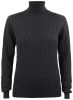 Cutter & Buck Blakely Rollerneck Ladies Black