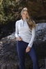 Cutter & Buck Chambers Half Zip Ladies Meleerattu Denim