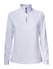 Cutter & Buck Coos Bay Half Zip Ladies Valkoinen