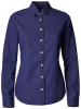 Cutter & Buck Ellensburg Denim Shirt Ladies Tumma Indigo