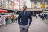 Cutter & Buck Everett Hz Sweater Tummansininen