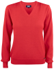 Cutter & Buck Everett V-neck Ladies Kirkkaanpunainen