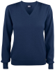 Cutter & Buck Everett V-neck Ladies Tummansininen