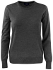 Cutter & Buck Kennewick Crewneck Ladies Meleerattu Antrasiitti