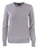Cutter & Buck Kennewick Crewneck Ladies Meleerattu Harmaa