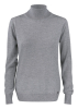 Cutter & Buck Kennewick Turtleneck Ladies Meleerattu Harmaa