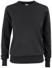 Cutter & Buck Oakville Crewneck Ladies Black