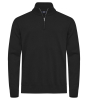 Cutter & Buck Oakville Half Zip Sweater Men Musta