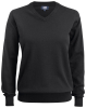 Cutter & Buck Oakville V-neck Dames Musta