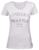 Cutter & Buck Pacific City Tee Ladies White Print