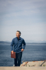 Cutter & Buck Pemberton Cardigan Full Zip Men Tummansininen