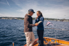 Cutter & Buck Pemberton Hood Men Viininpunainen