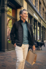 Cutter & Buck Pemberton Hybrid Jacket Men Tummansininen