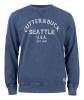 Cutter & Buck Thorp Denim Crew Denim Sininen