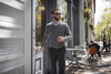 Cutter & Buck Vernon V-neck Men Tummansininen