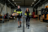 Projob 2031 Naisten Tekninen T-paita Punainen