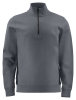 Projob 2128 Half-zip Collegepaita Harmaa